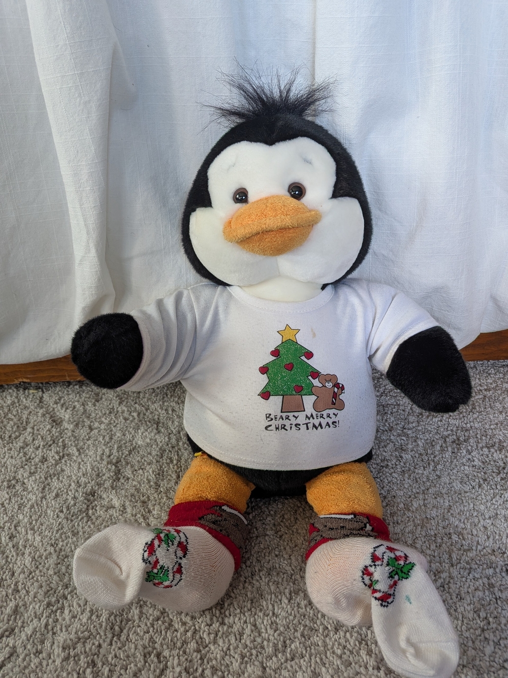 Build A Bear-Limited Edition-black&White Playful Penguin